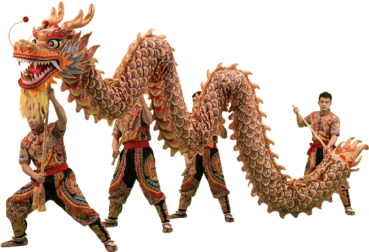 Dragon danza china