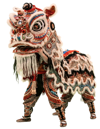 Dragon danzante chino
